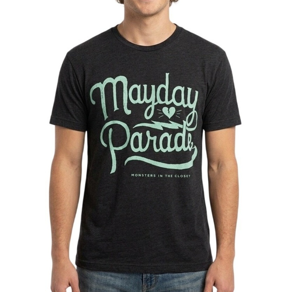 Mayday Parade 2013 Monsters in the Closet Tour T-Shirt Size Large